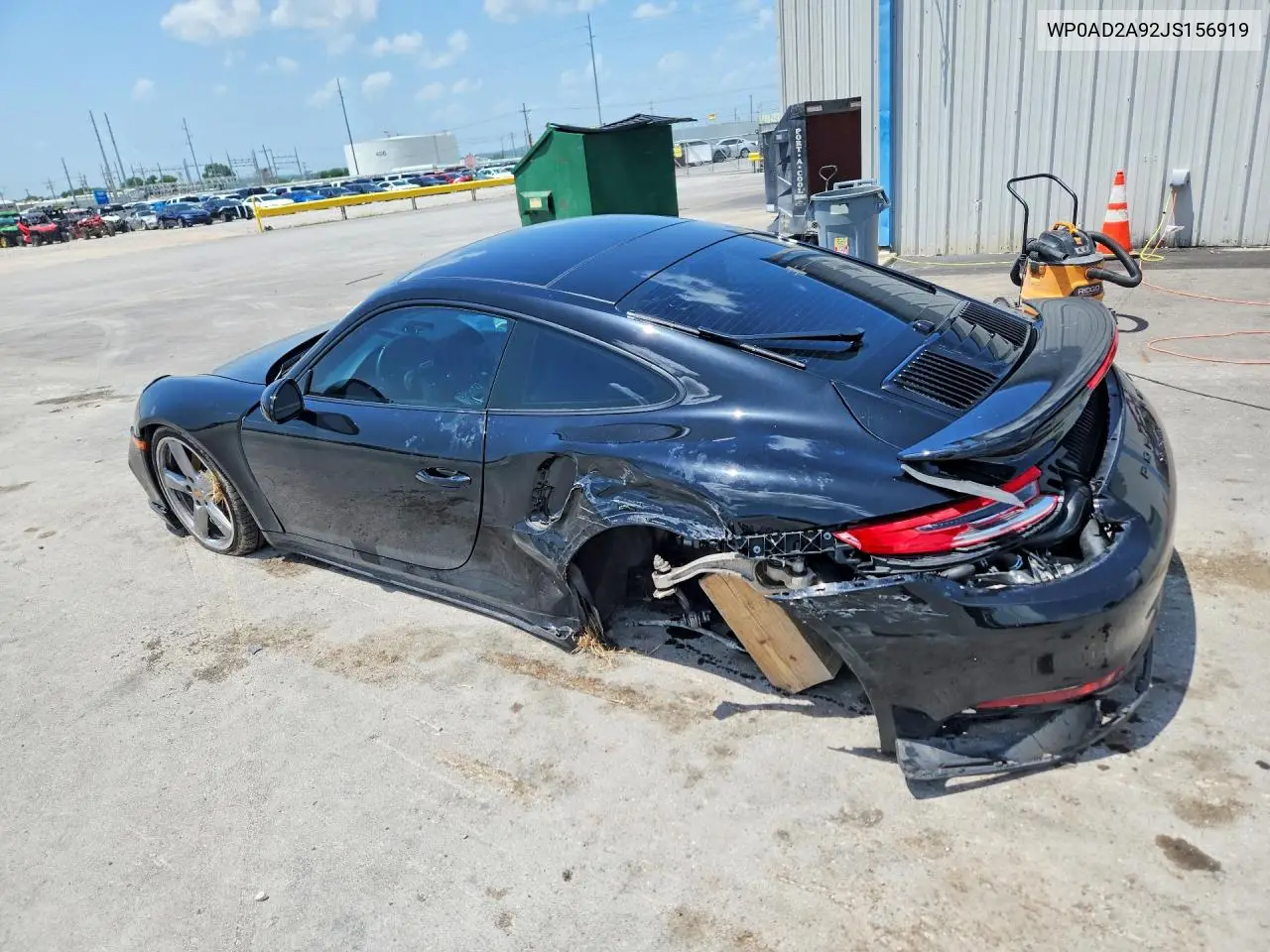 WP0AD2A92JS156919 2018 Porsche 911 Turbo