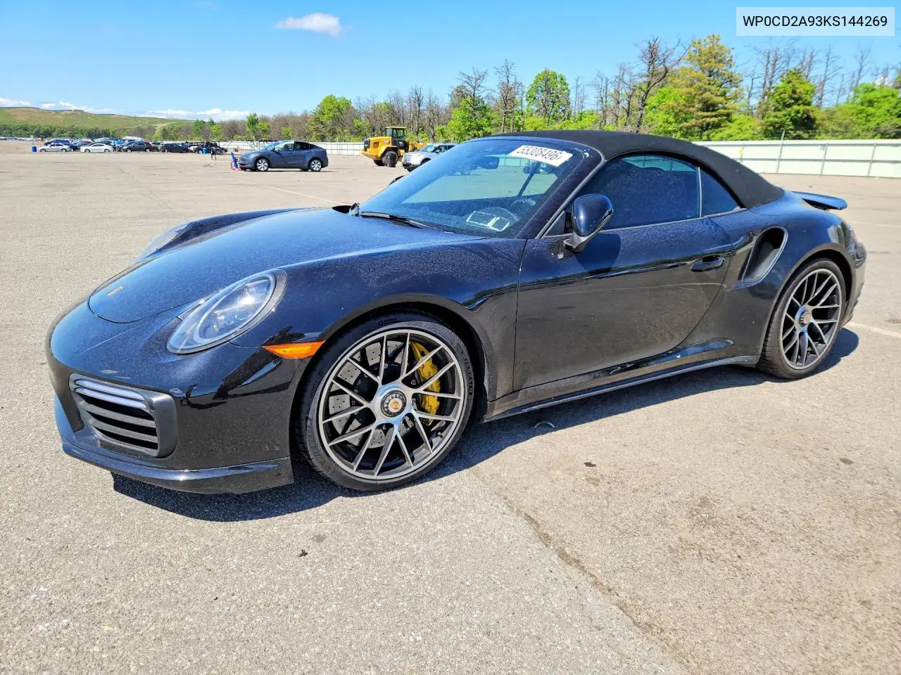 2019 Porsche 911 Turbo VIN: WP0CD2A93KS144269 Lot: 55308496