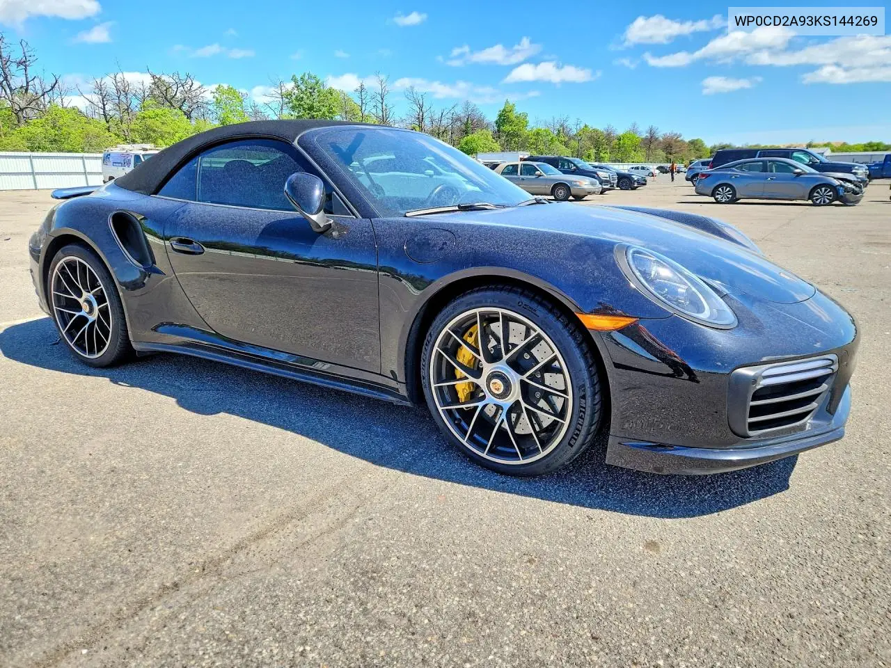 2019 Porsche 911 Turbo VIN: WP0CD2A93KS144269 Lot: 55308496