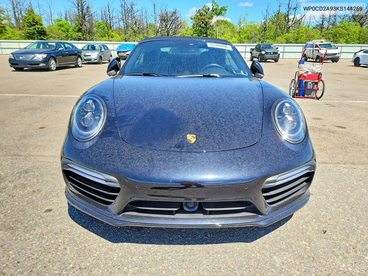 2019 Porsche 911 Turbo VIN: WP0CD2A93KS144269 Lot: 55308496