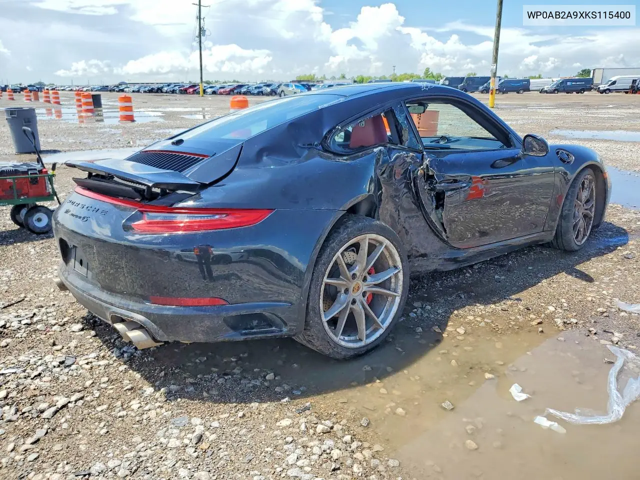 2019 Porsche 911 Carrera S VIN: WP0AB2A9XKS115400 Lot: 55552486