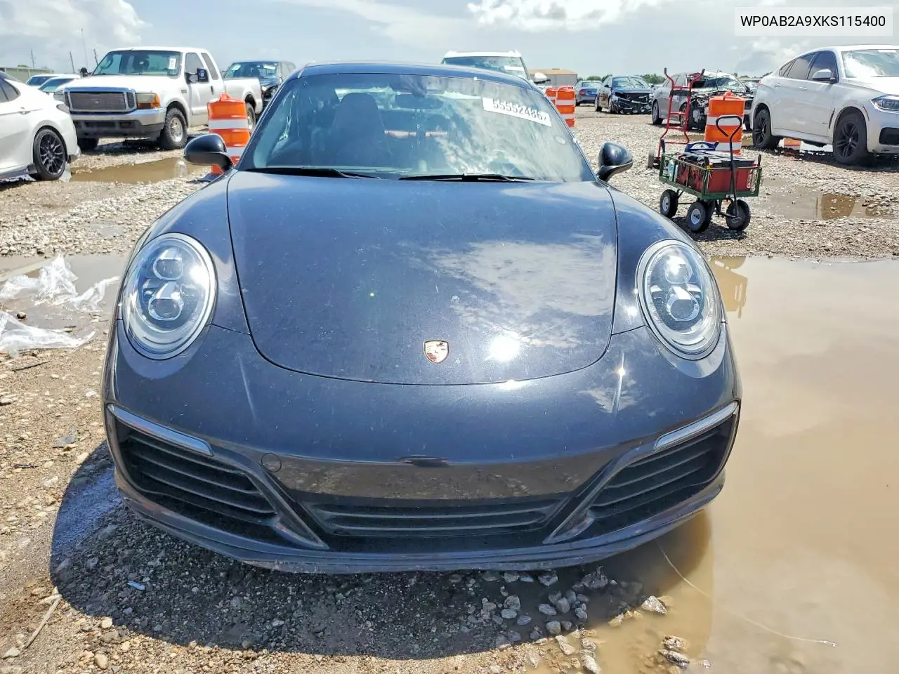 2019 Porsche 911 Carrera S VIN: WP0AB2A9XKS115400 Lot: 55552486