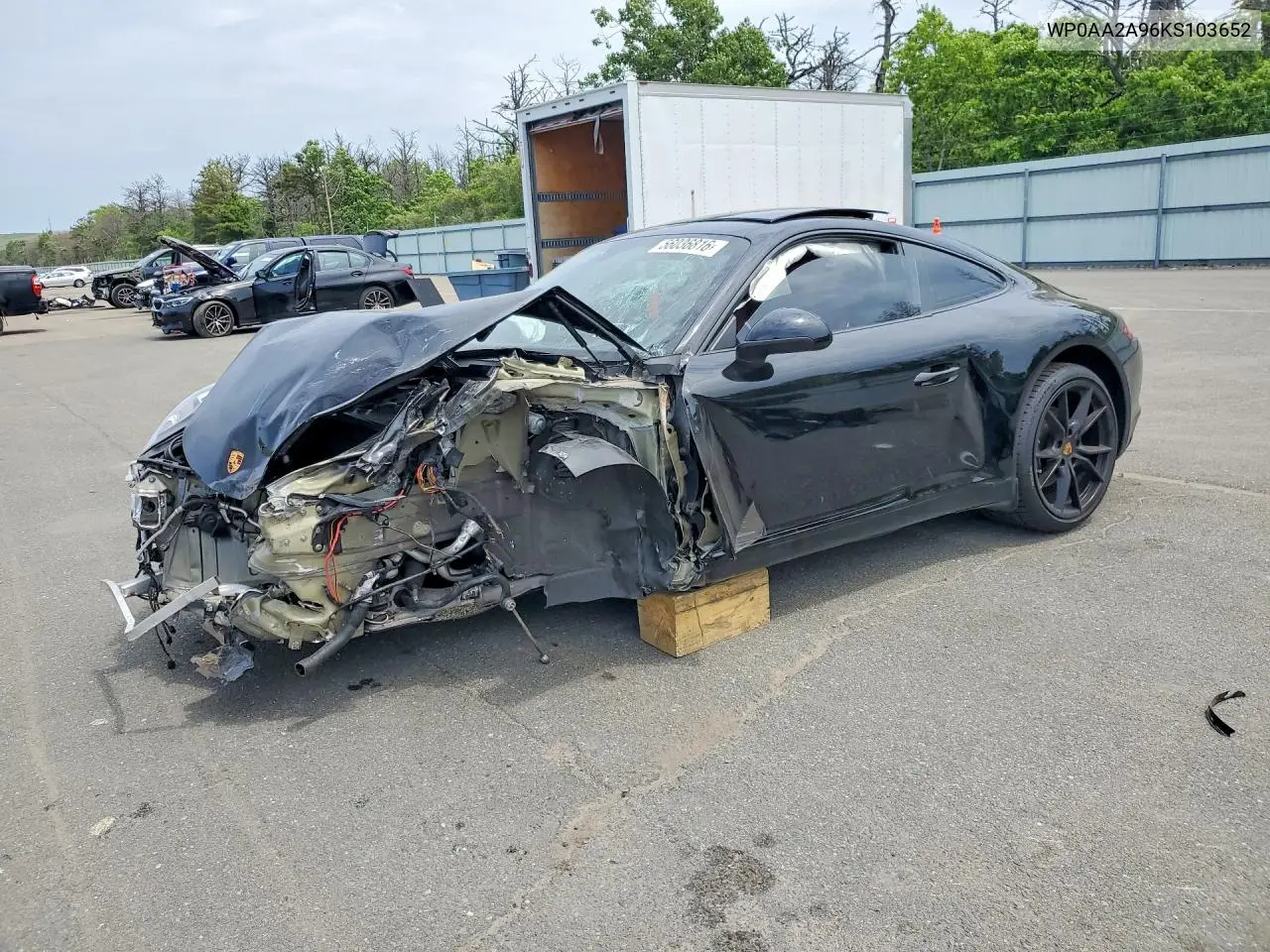 2019 Porsche 911 Carrera VIN: WP0AA2A96KS103652 Lot: 56036816