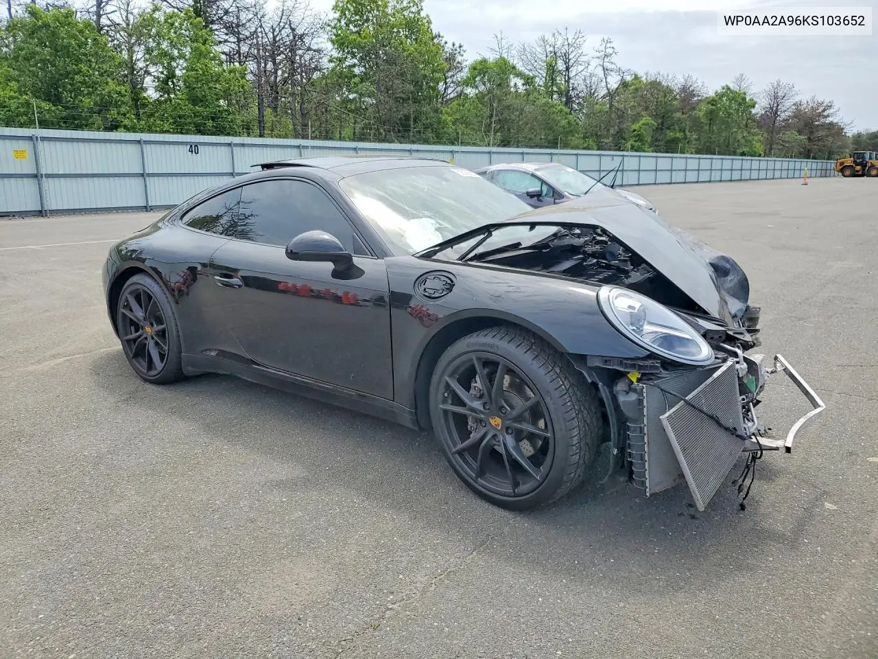 2019 Porsche 911 Carrera VIN: WP0AA2A96KS103652 Lot: 56036816