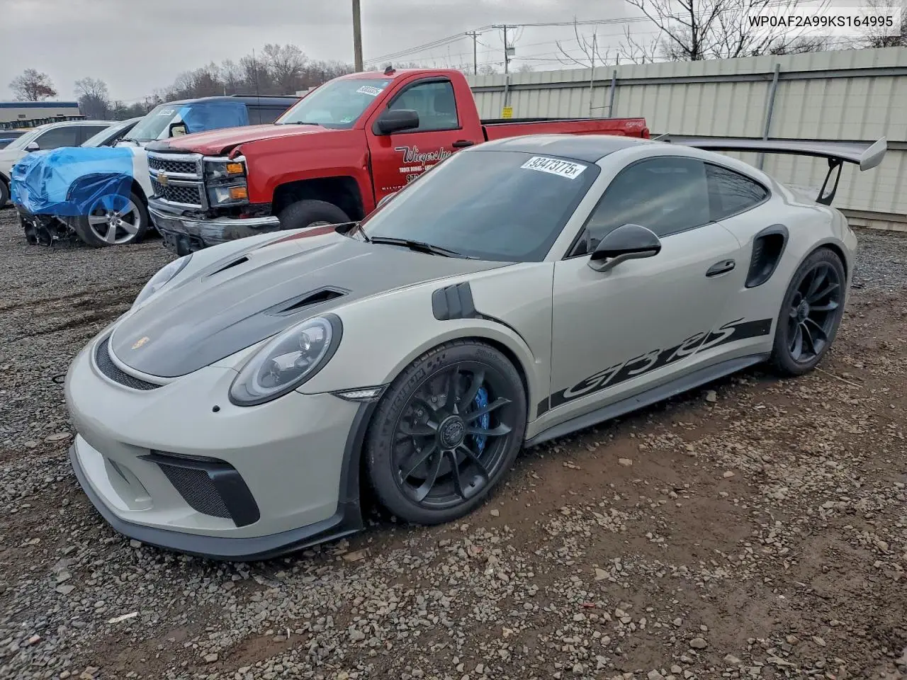 2019 Porsche 911 Gt3 Rs VIN: WP0AF2A99KS164995 Lot: 93473775