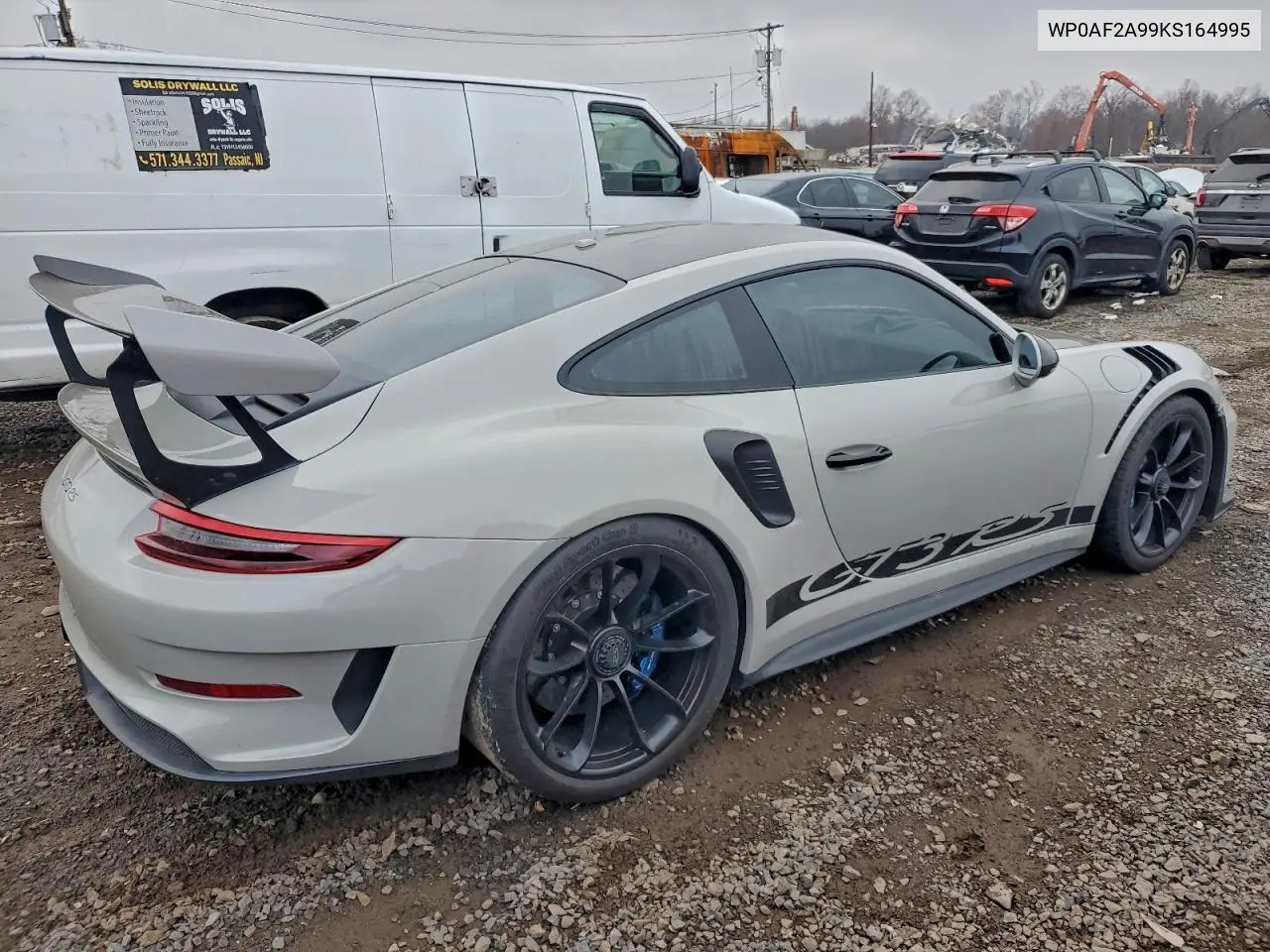 2019 Porsche 911 Gt3 Rs VIN: WP0AF2A99KS164995 Lot: 93473775