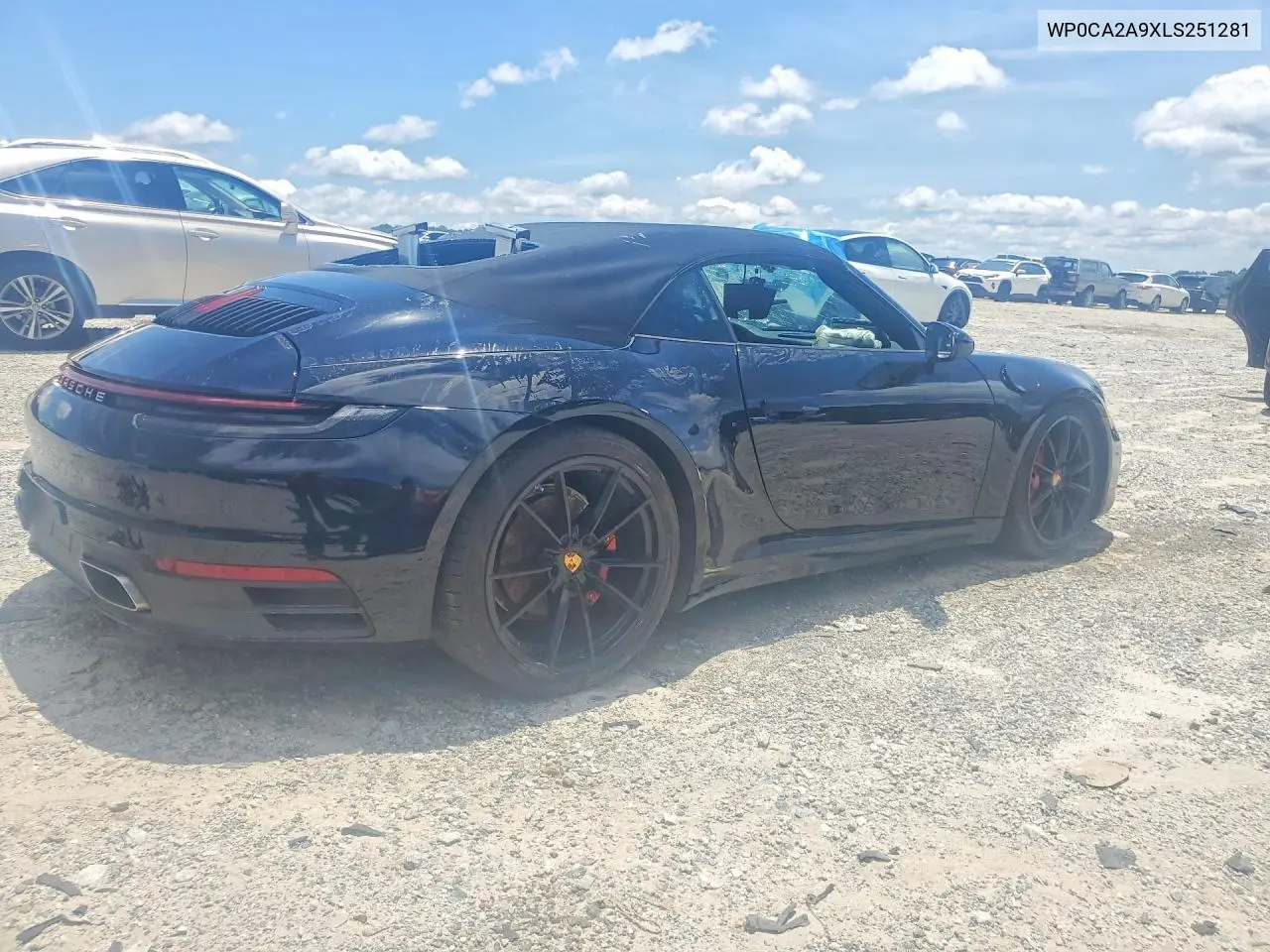 2020 Porsche 911 Carrera VIN: WP0CA2A9XLS251281 Lot: 55557316