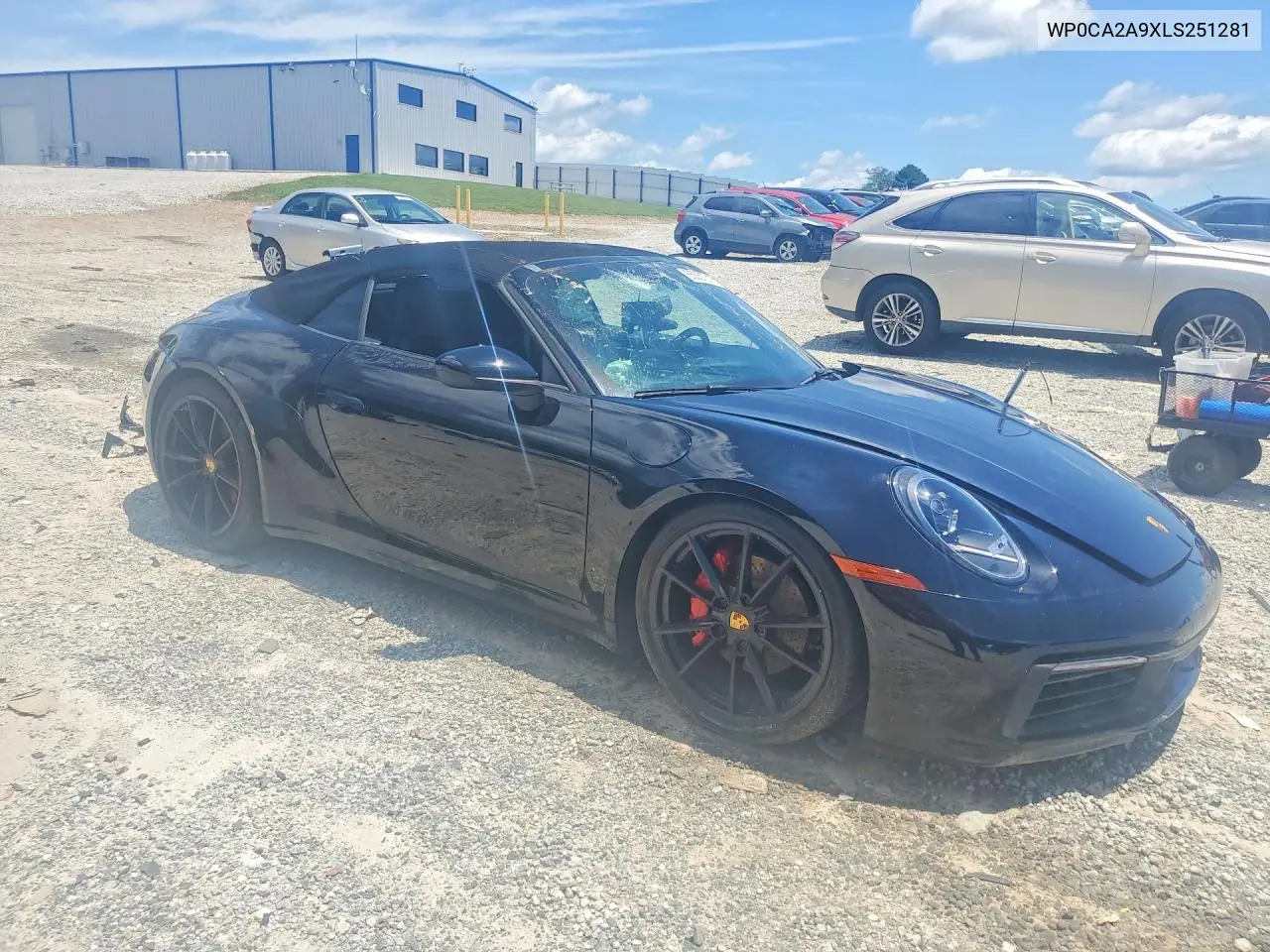 2020 Porsche 911 Carrera VIN: WP0CA2A9XLS251281 Lot: 55557316