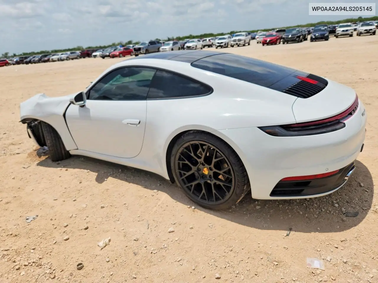 2020 Porsche 911 Carrera VIN: WP0AA2A94LS205145 Lot: 57475906