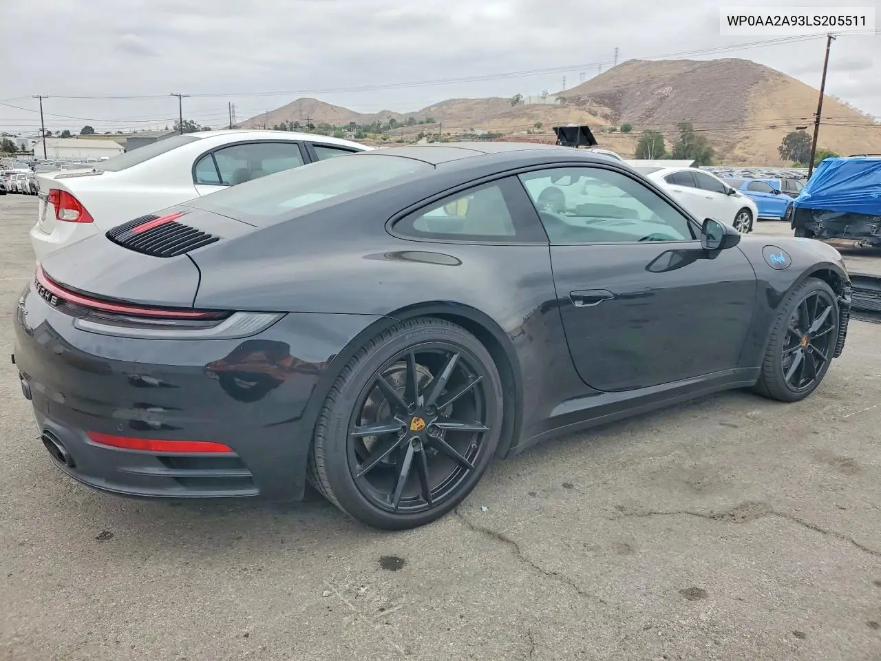 2020 Porsche 911 Carrera VIN: WP0AA2A93LS205511 Lot: 58692346