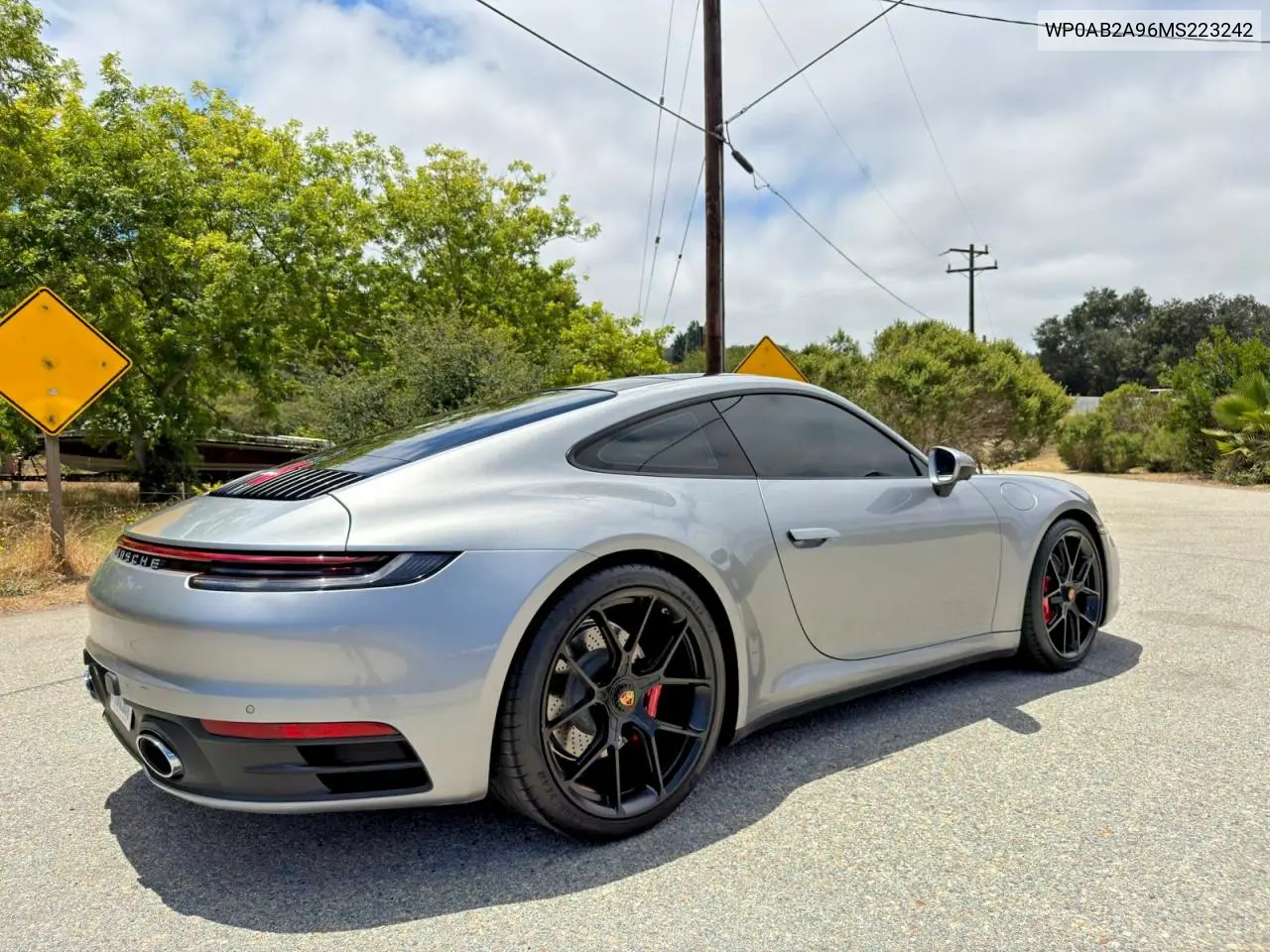 2021 Porsche 911 Carrera S VIN: WP0AB2A96MS223242 Lot: 85790805