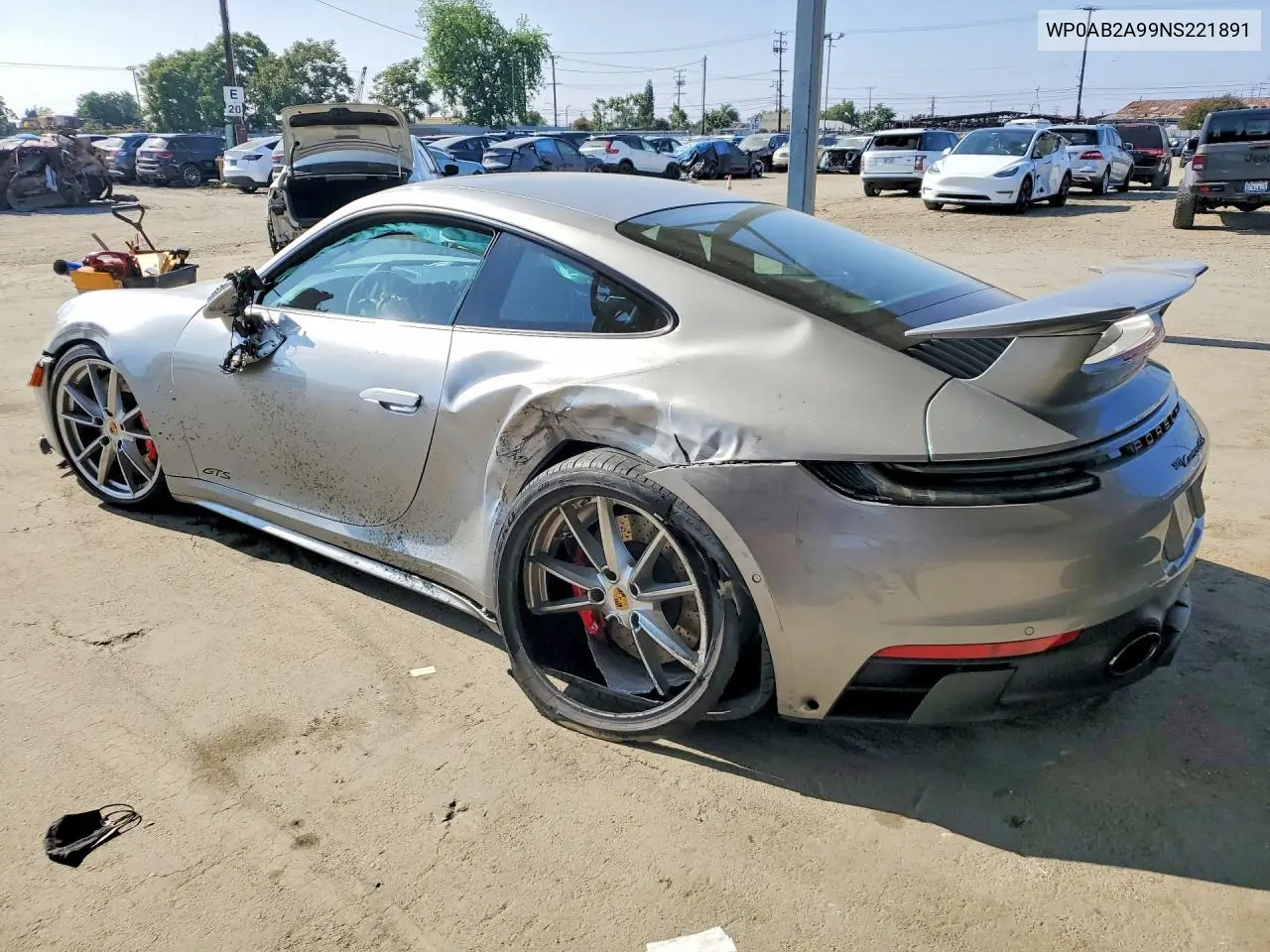 2022 Porsche 911 Carrera S VIN: WP0AB2A99NS221891 Lot: 53154626