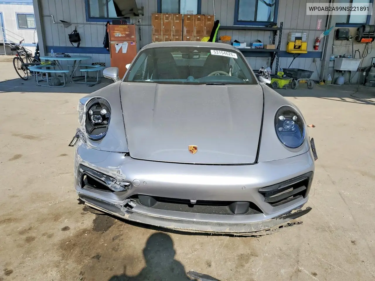 2022 Porsche 911 Carrera S VIN: WP0AB2A99NS221891 Lot: 53154626