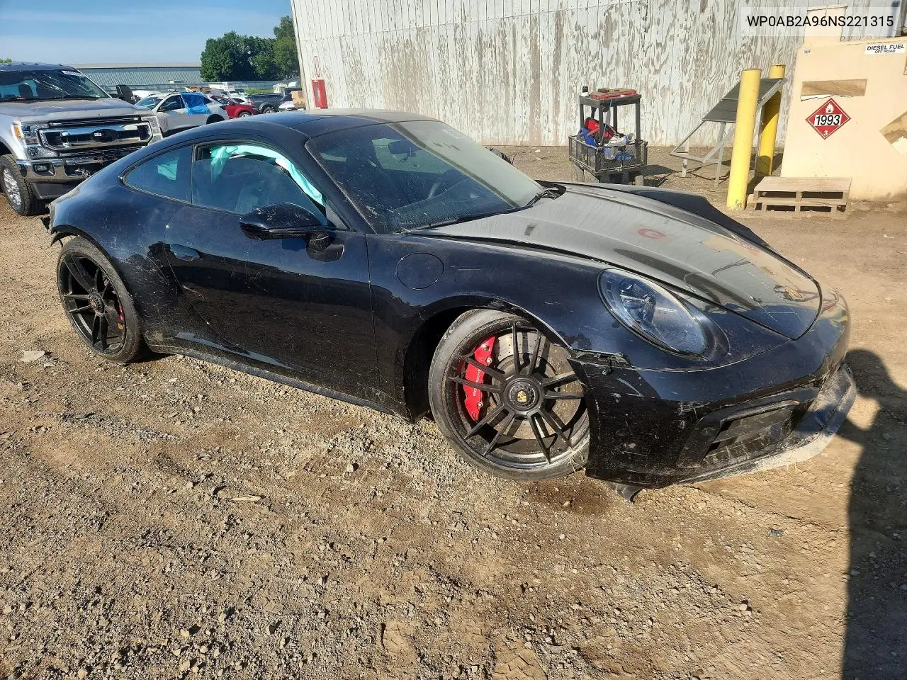 2022 Porsche 911 Carrera S VIN: WP0AB2A96NS221315 Lot: 60649756
