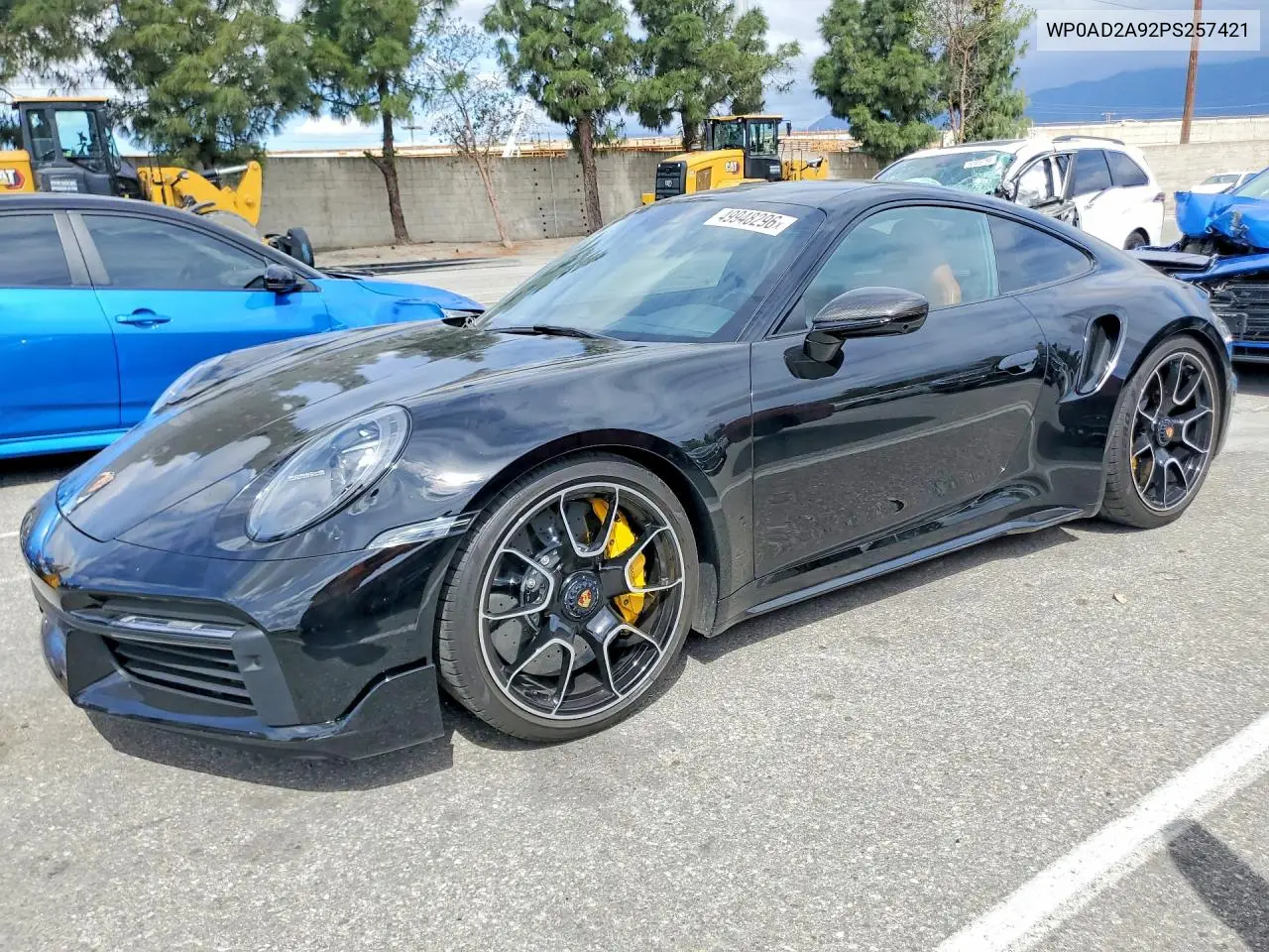 2023 Porsche 911 Turbo VIN: WP0AD2A92PS257421 Lot: 49948296