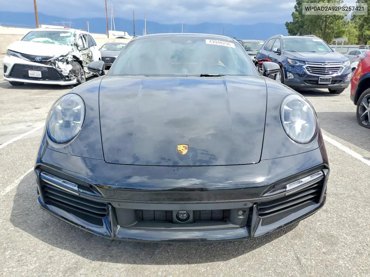 2023 Porsche 911 Turbo VIN: WP0AD2A92PS257421 Lot: 49948296