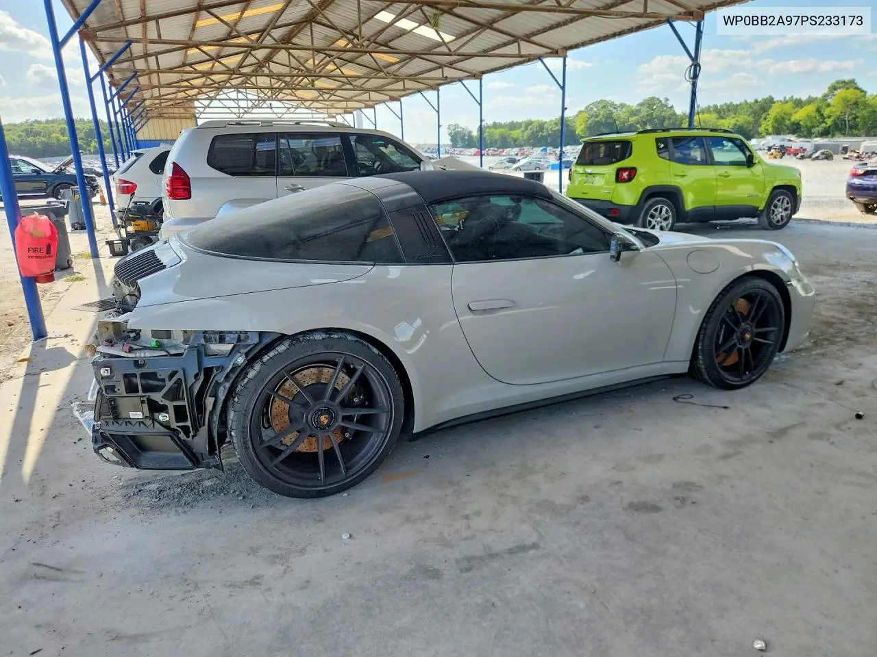 2023 Porsche 911 Targa 4S VIN: WP0BB2A97PS233173 Lot: 58619466