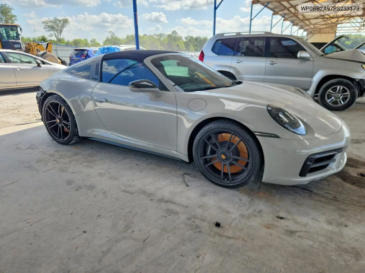 2023 Porsche 911 Targa 4S VIN: WP0BB2A97PS233173 Lot: 58619466