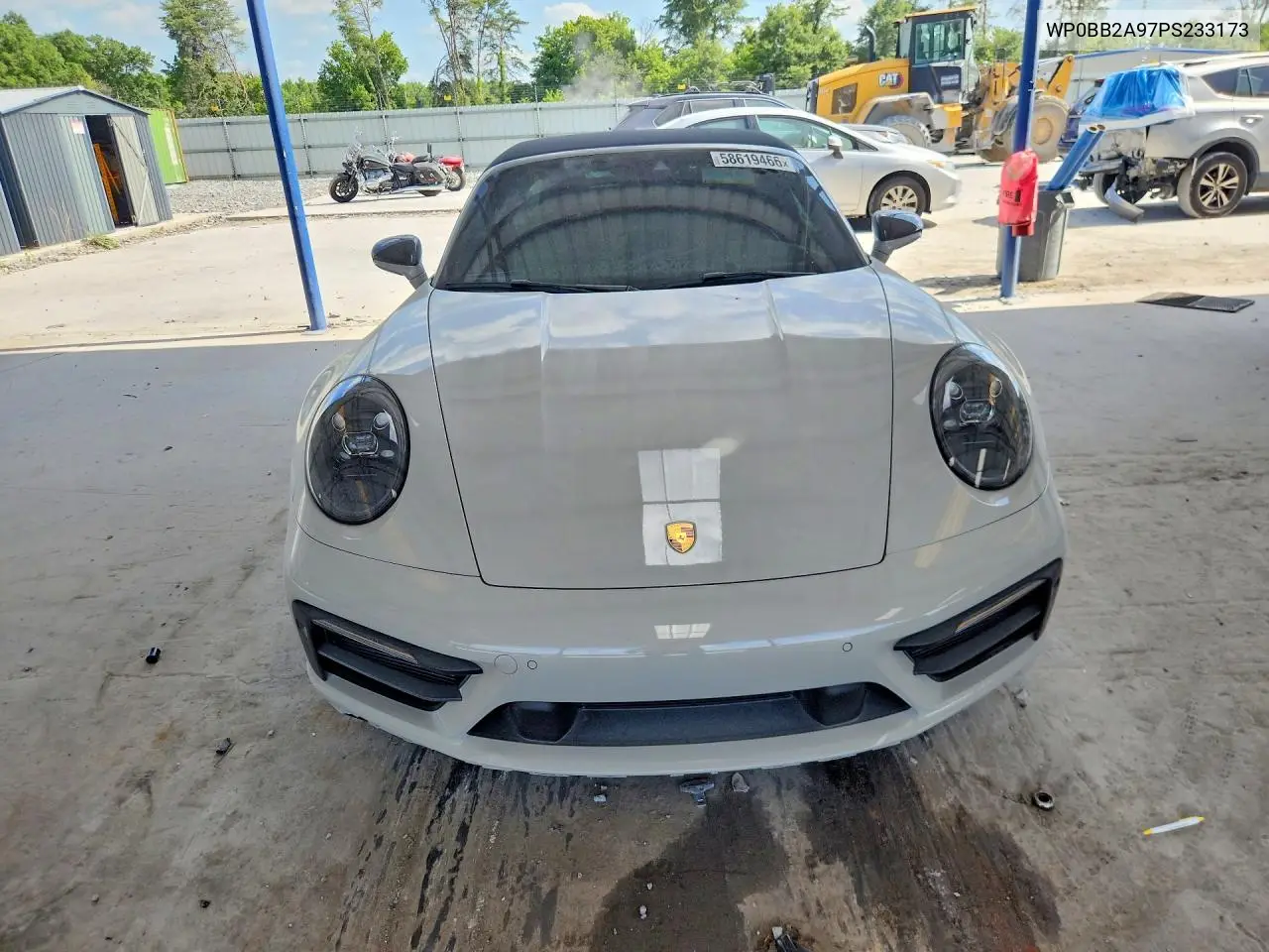 2023 Porsche 911 Targa 4S VIN: WP0BB2A97PS233173 Lot: 58619466