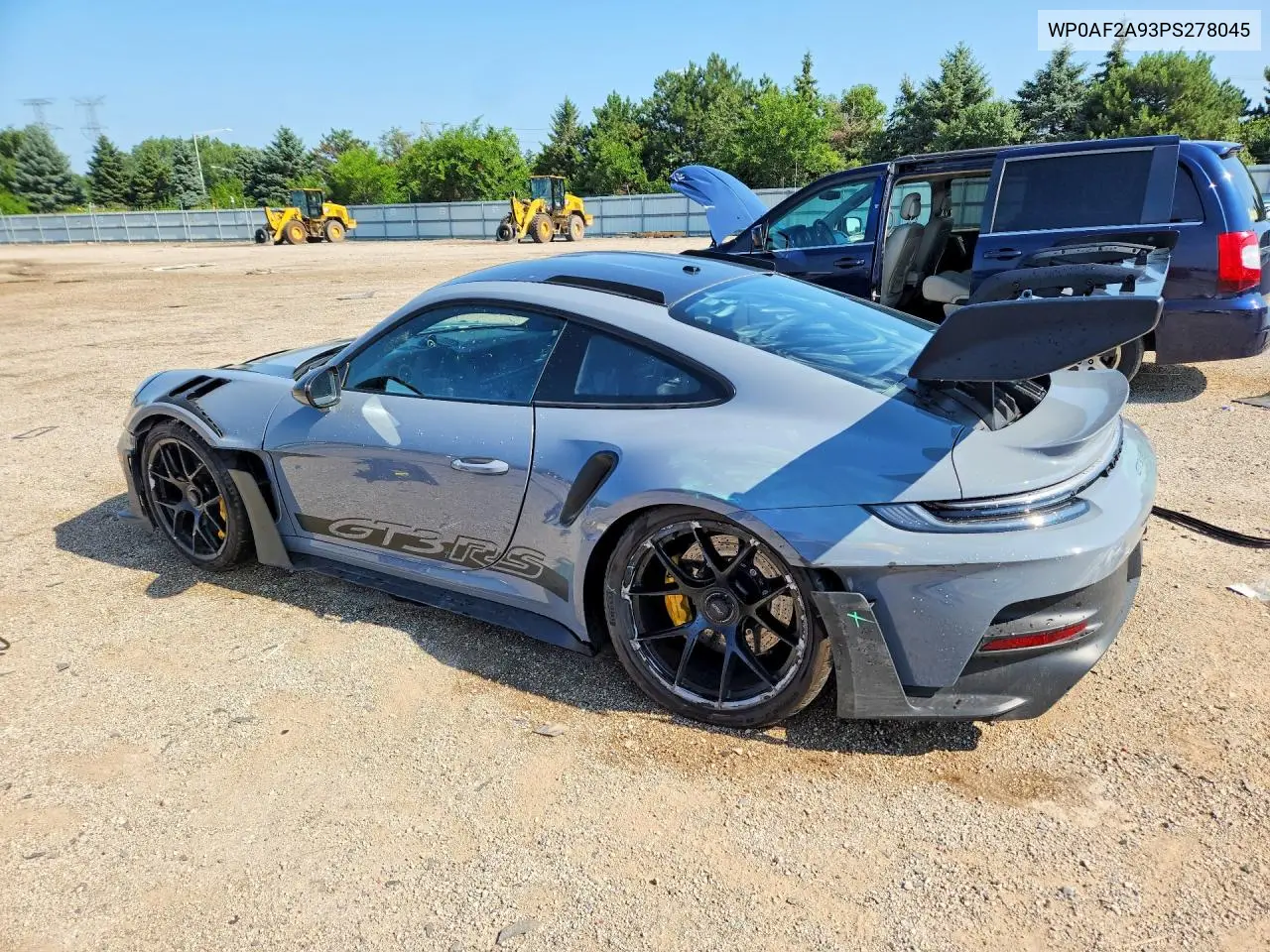 2023 Porsche 911 Gt3 Rs VIN: WP0AF2A93PS278045 Lot: 59841506