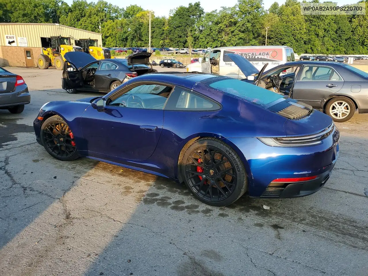 2023 Porsche 911 Carrera S VIN: WP0AB2A90PS220700 Lot: 60674496