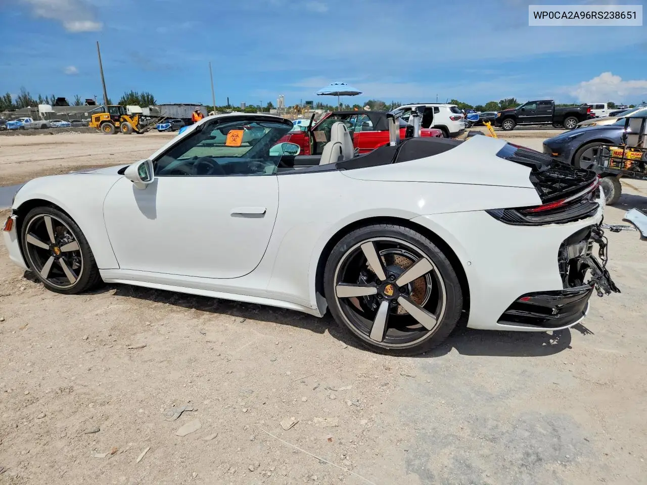 2024 Porsche 911 Carrera VIN: WP0CA2A96RS238651 Lot: 52366746