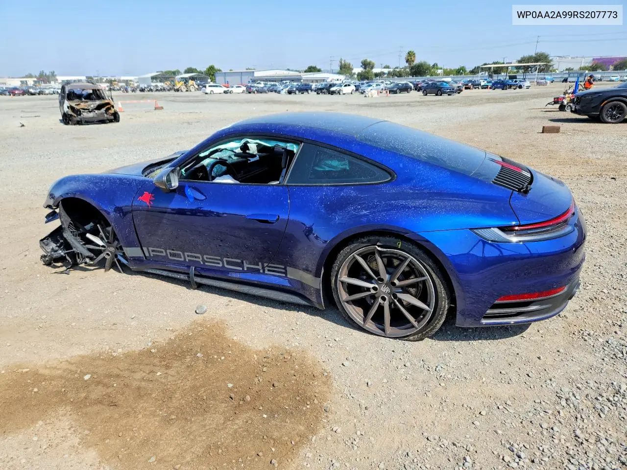 2024 Porsche 911 Carrera VIN: WP0AA2A99RS207773 Lot: 54445656