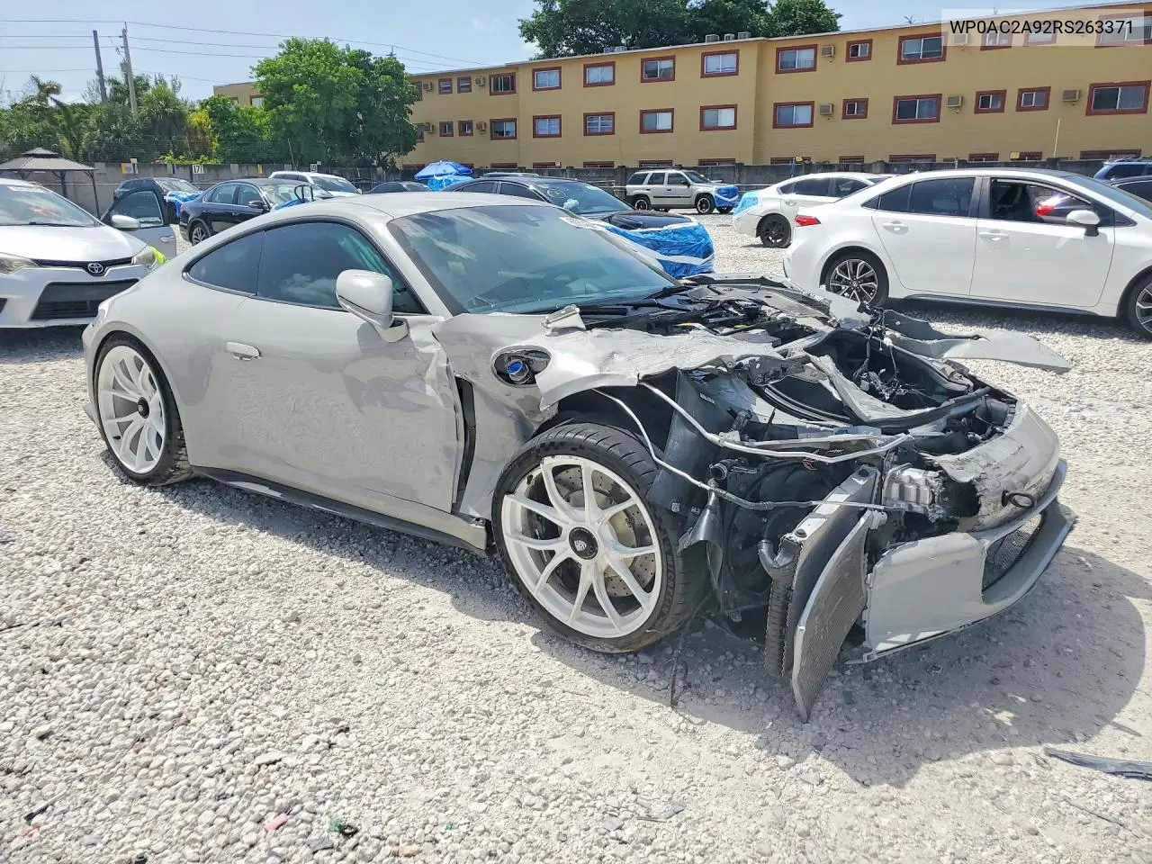 2024 Porsche 911 Gt3/Gt3 Touring VIN: WP0AC2A92RS263371 Lot: 60804656