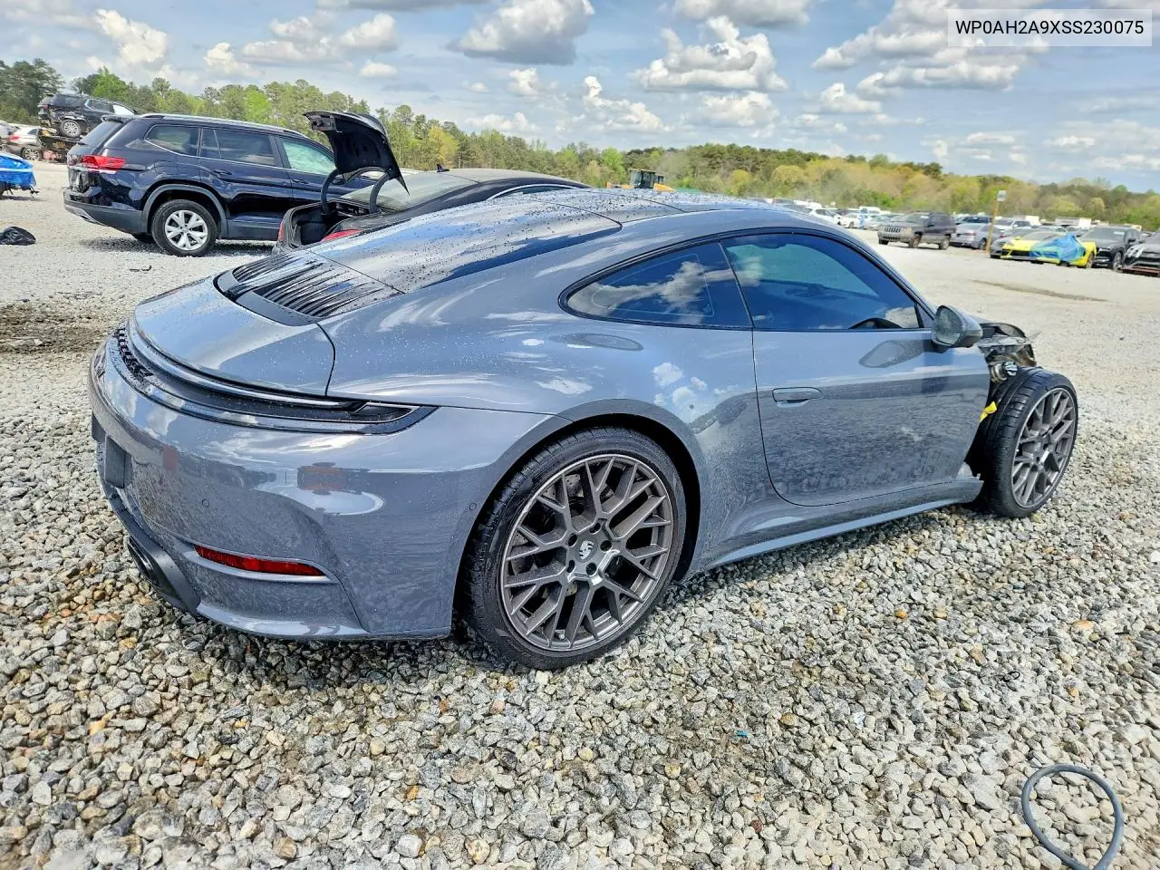 2025 Porsche 911 Carrera S VIN: WP0AH2A9XSS230075 Lot: 47946096
