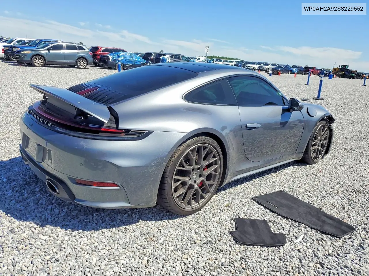 2025 Porsche 911 Carrera S VIN: WP0AH2A92SS229552 Lot: 48666576