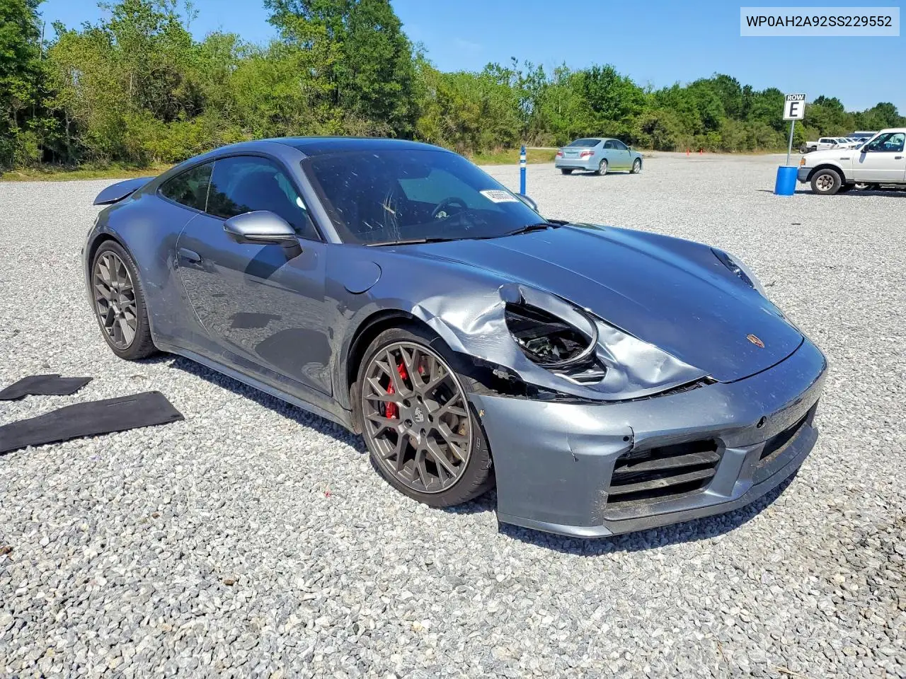 2025 Porsche 911 Carrera S VIN: WP0AH2A92SS229552 Lot: 48666576