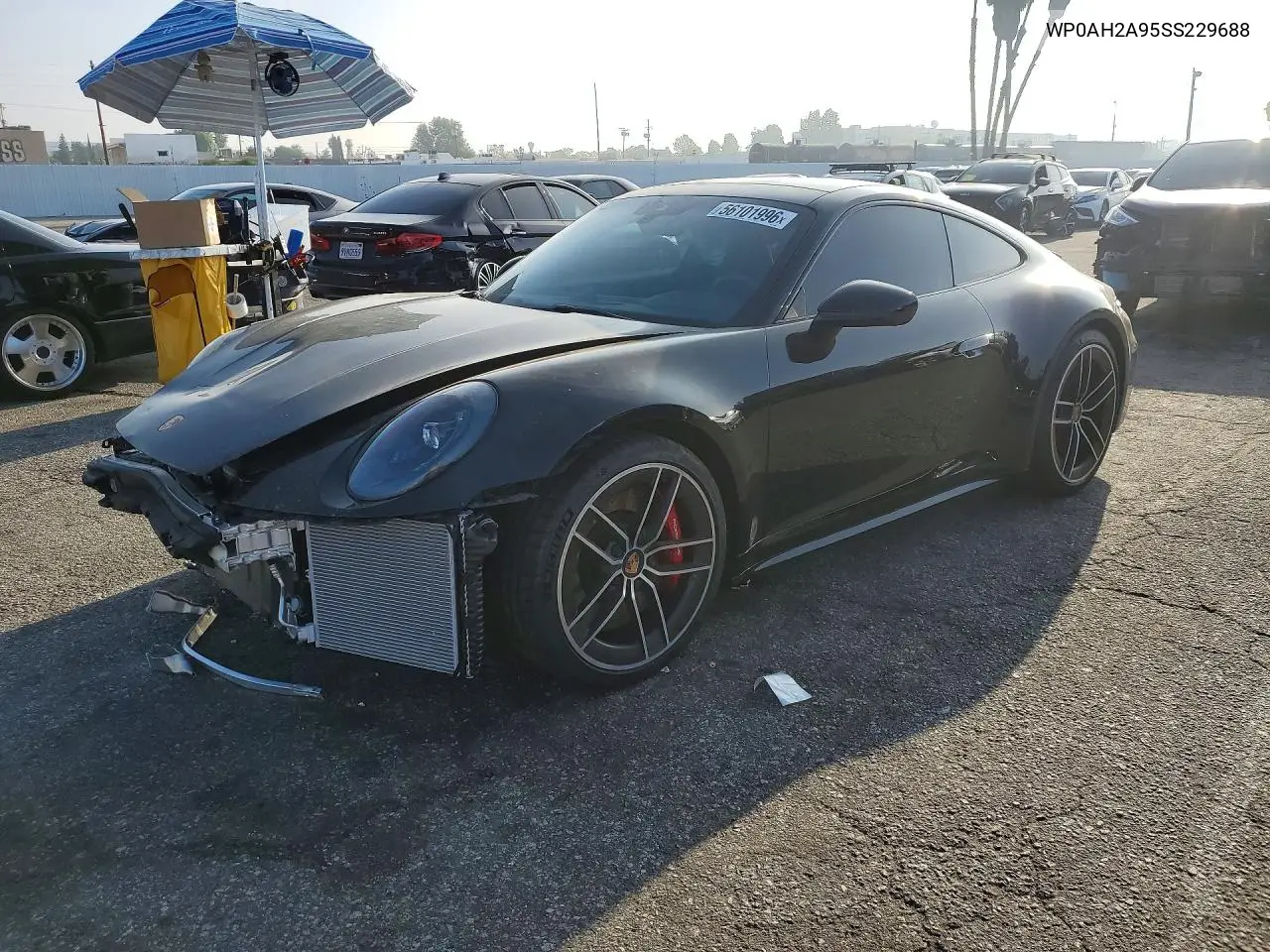 2025 Porsche 911 Carrera S VIN: WP0AH2A95SS229688 Lot: 56101996