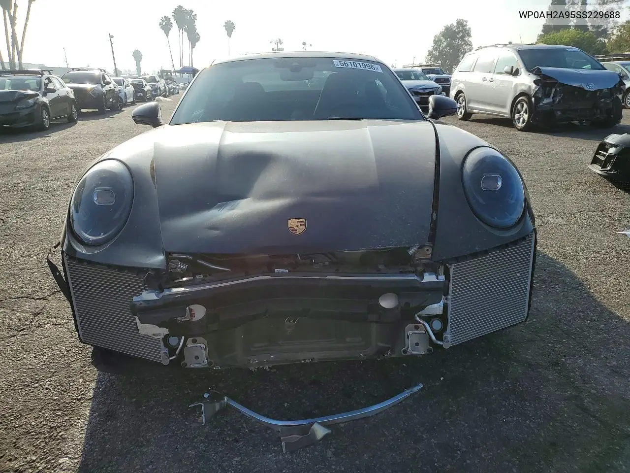 2025 Porsche 911 Carrera S VIN: WP0AH2A95SS229688 Lot: 56101996
