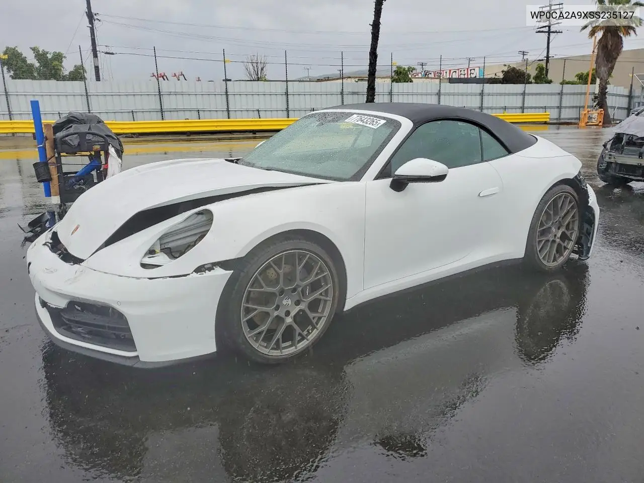2025 Porsche 911 Carrera VIN: WP0CA2A9XSS235127 Lot: 59631446