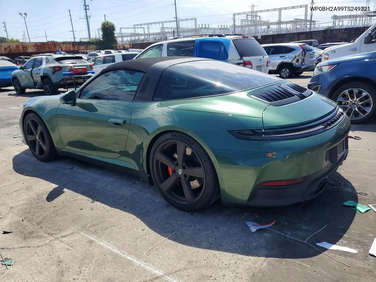 2026 Porsche 911 Targa 4S VIN: WP0BH2A99TS249321 Lot: 51893216