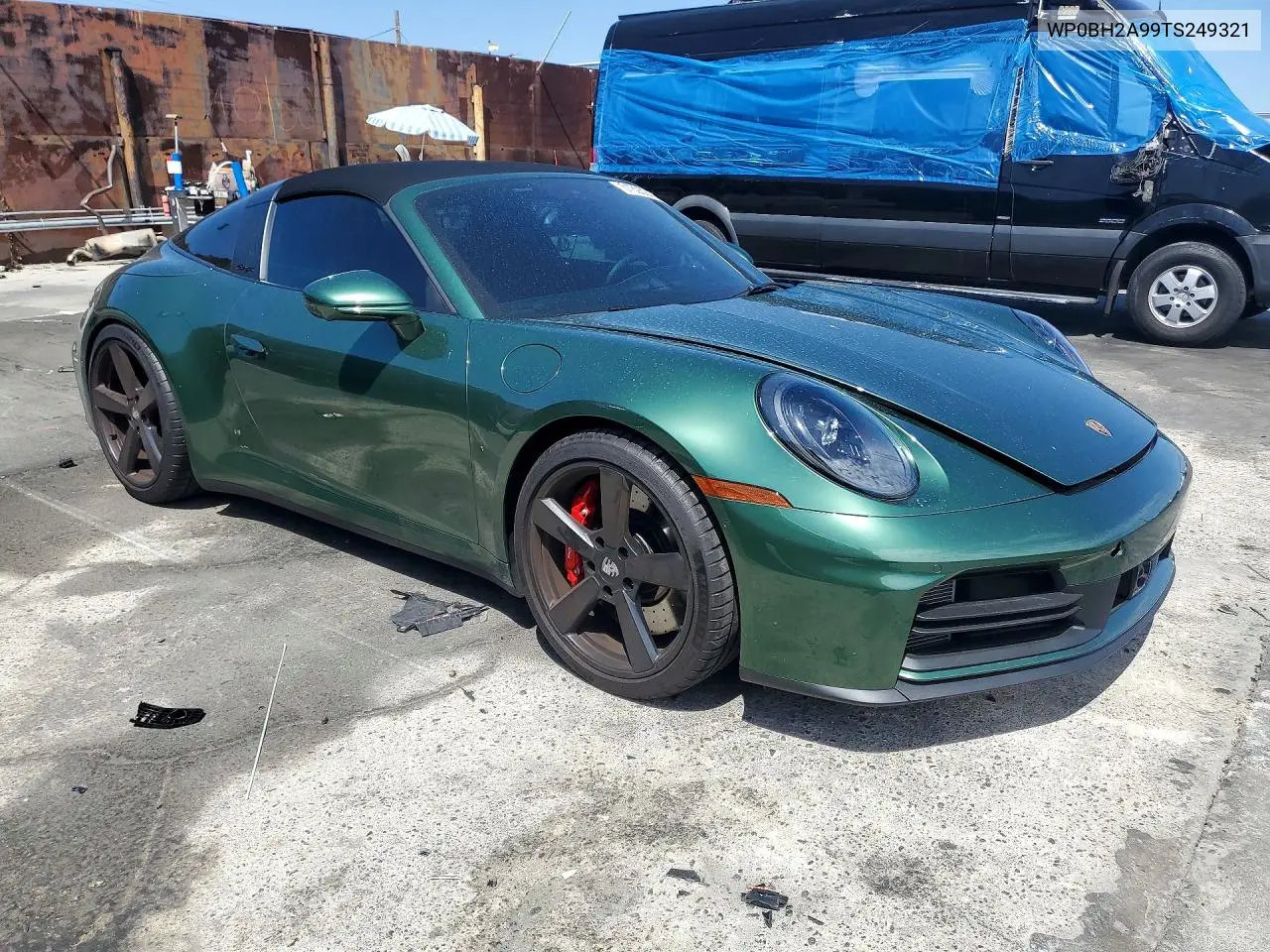 2026 Porsche 911 Targa 4S VIN: WP0BH2A99TS249321 Lot: 51893216