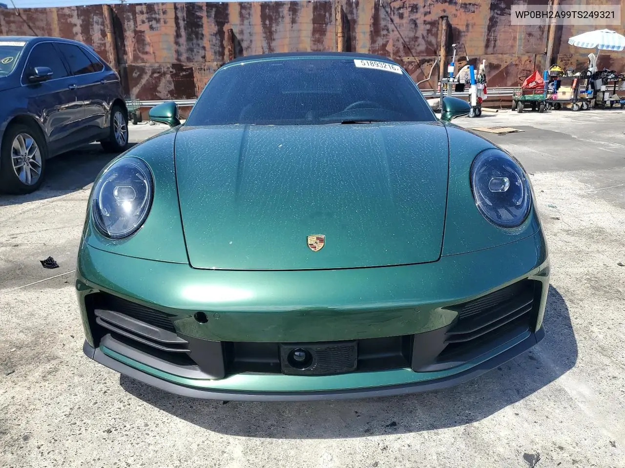2026 Porsche 911 Targa 4S VIN: WP0BH2A99TS249321 Lot: 51893216