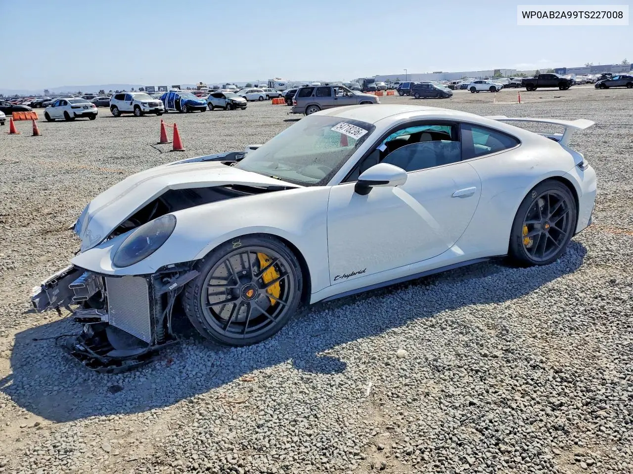 2026 Porsche 911 VIN: WP0AB2A99TS227008 Lot: 54718296
