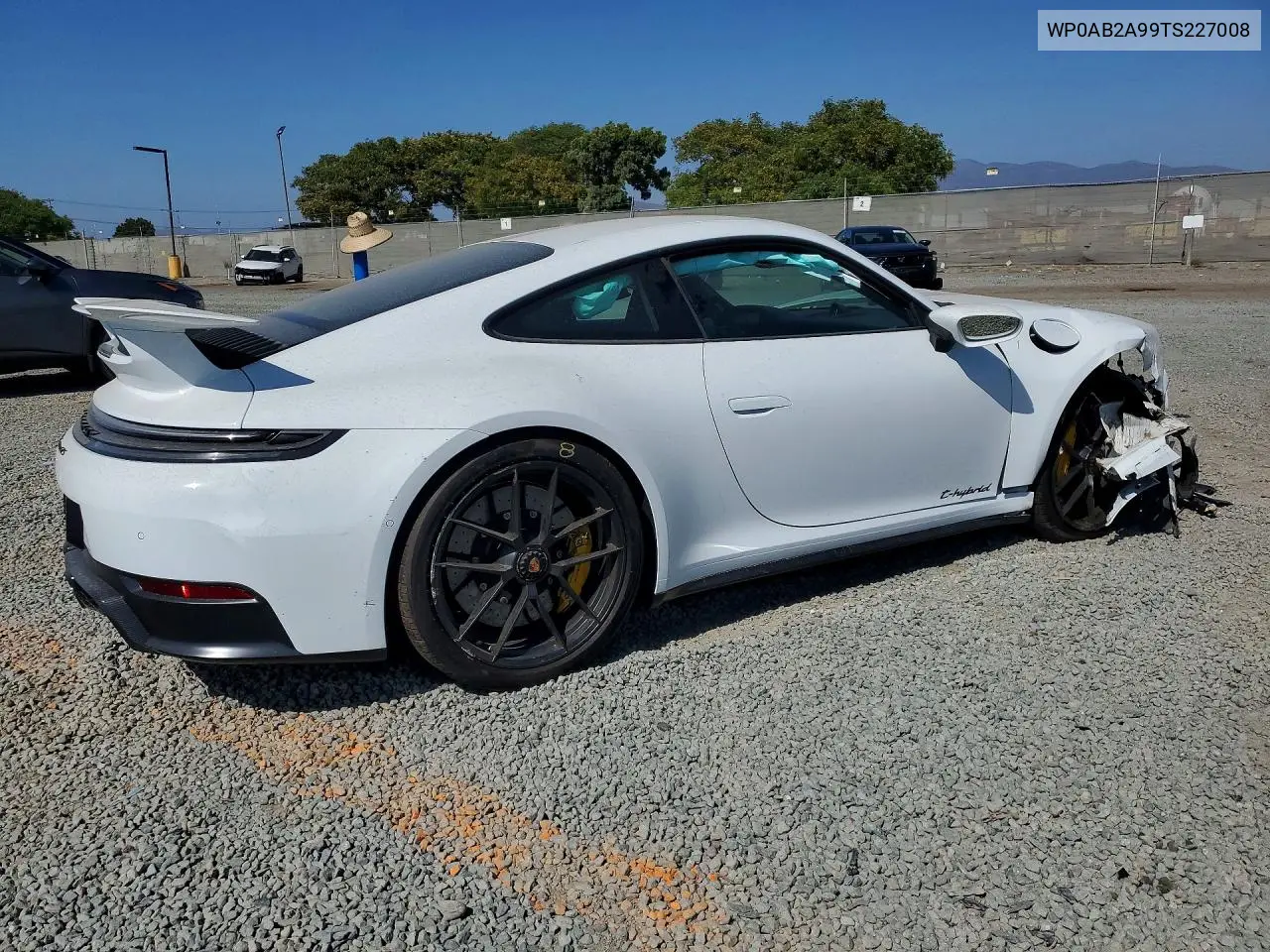 2026 Porsche 911 VIN: WP0AB2A99TS227008 Lot: 54718296