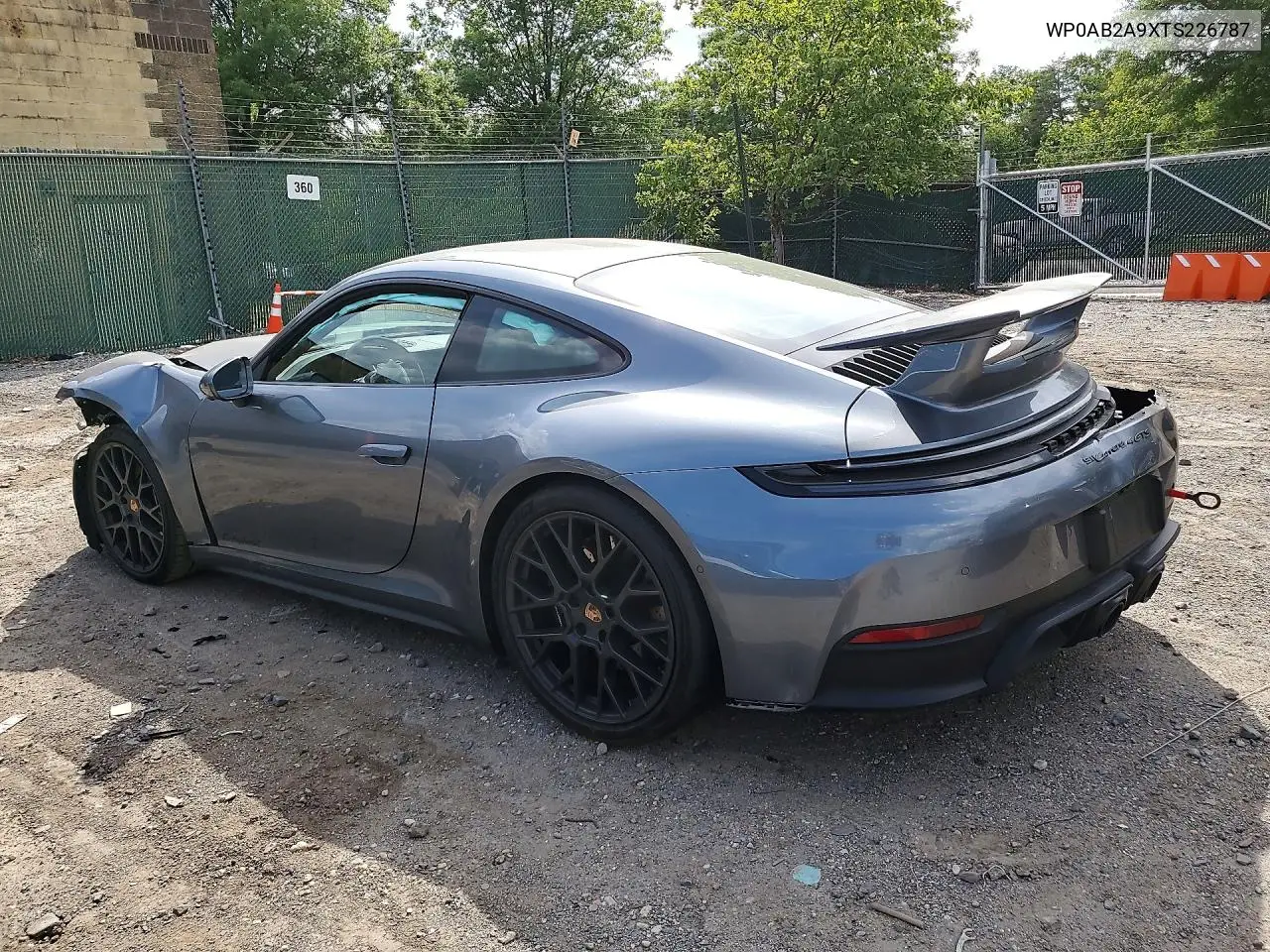 2026 Porsche 911 Carrera Gts VIN: WP0AB2A9XTS226787 Lot: 55746966
