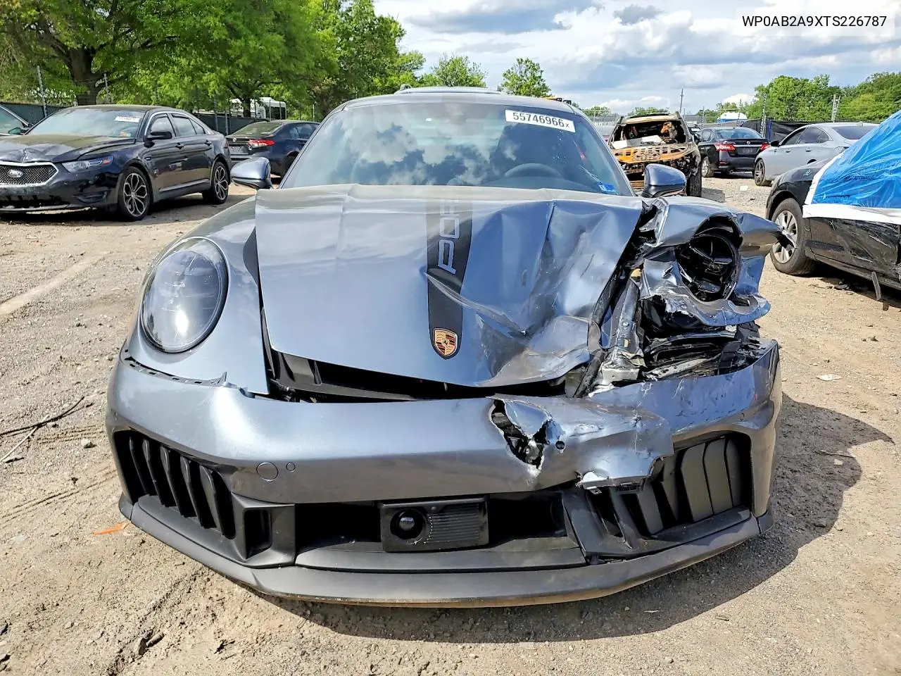2026 Porsche 911 Carrera Gts VIN: WP0AB2A9XTS226787 Lot: 55746966