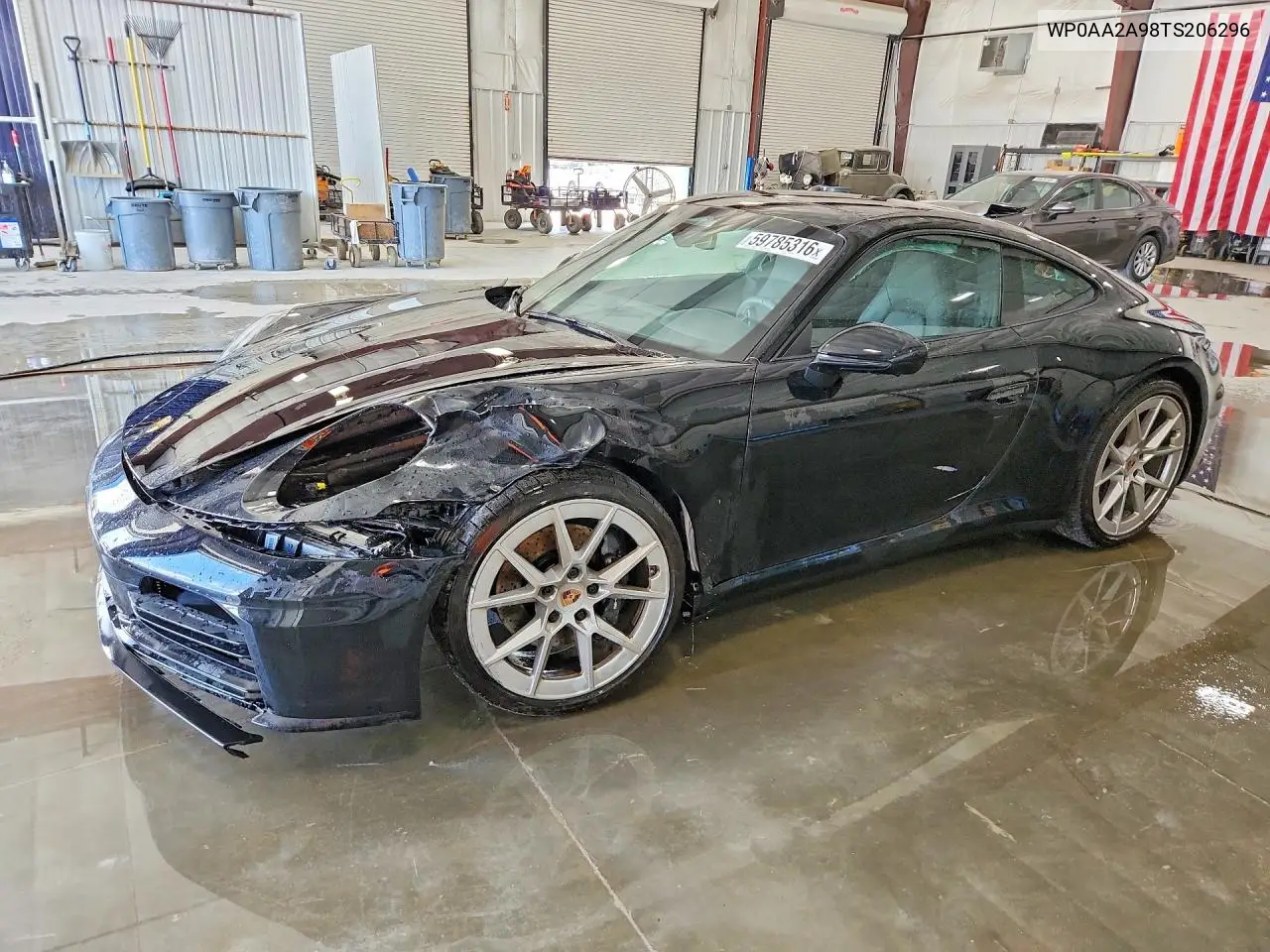 2026 Porsche 911 Carrera VIN: WP0AA2A98TS206296 Lot: 59785316
