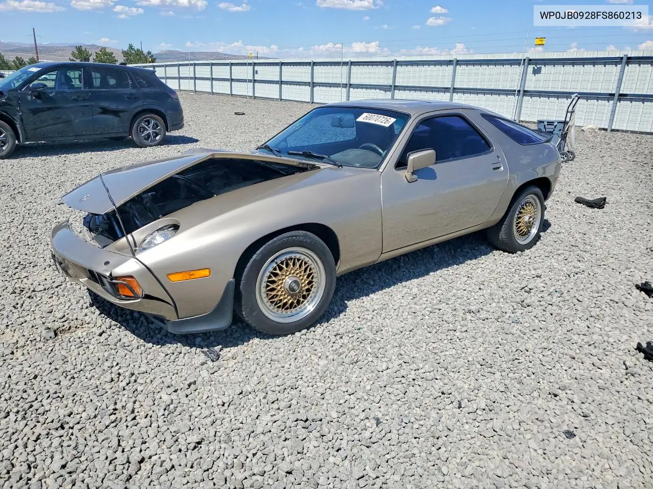 1985 Porsche 928 S VIN: WP0JB0928FS860213 Lot: 60070726