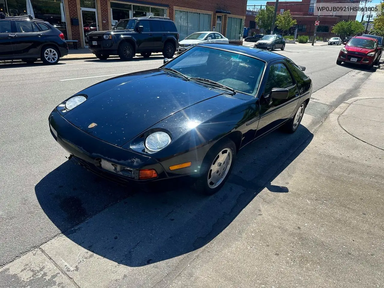 1987 Porsche 928 S-4 VIN: WP0JB0921HS861805 Lot: 57012376