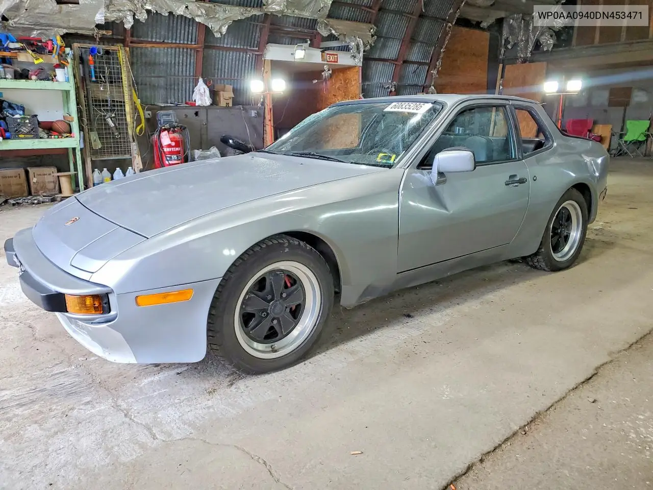 1983 Porsche 944 VIN: WP0AA0940DN453471 Lot: 60835286