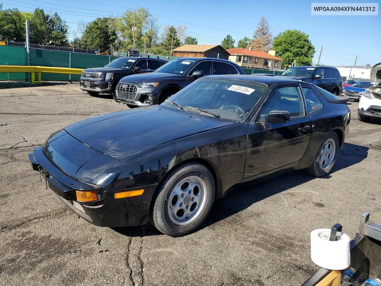 1984 Pors 944 VIN: WP0AA094XFN441312 Lot: 61245706
