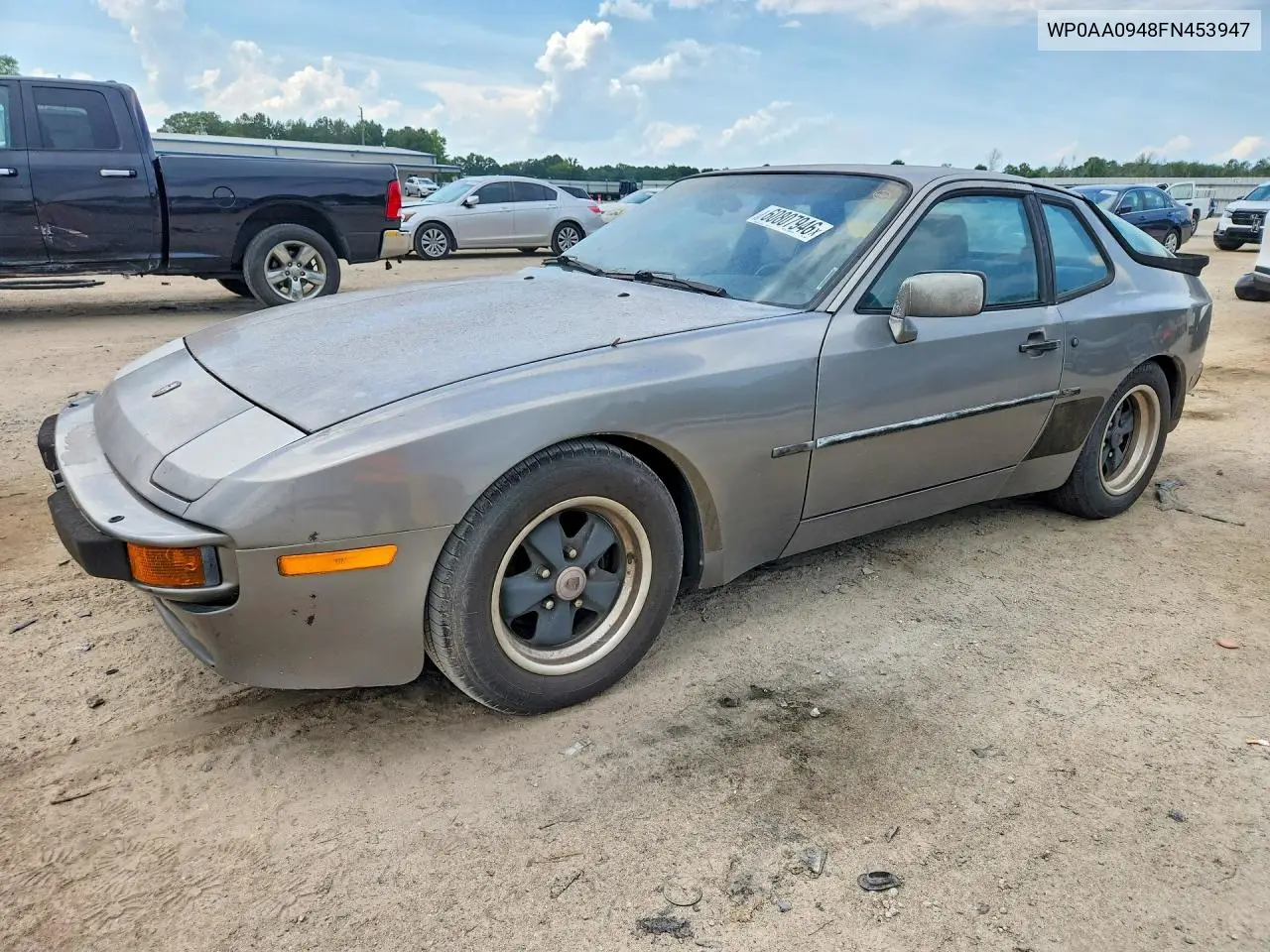 1985 Porsche 944 VIN: WP0AA0948FN453947 Lot: 60807946