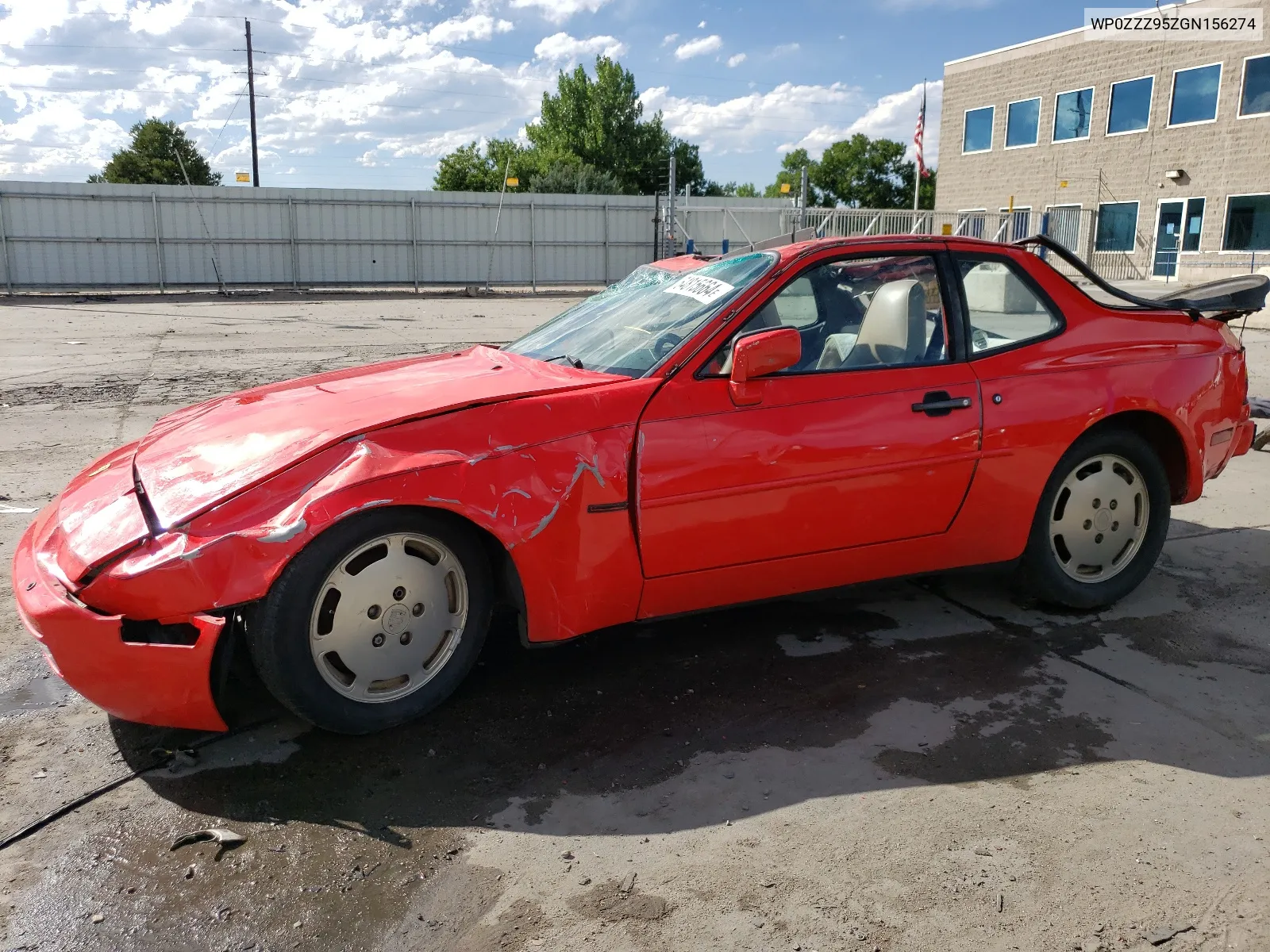 WP0AA0957GN156274 1986 Porsche 944