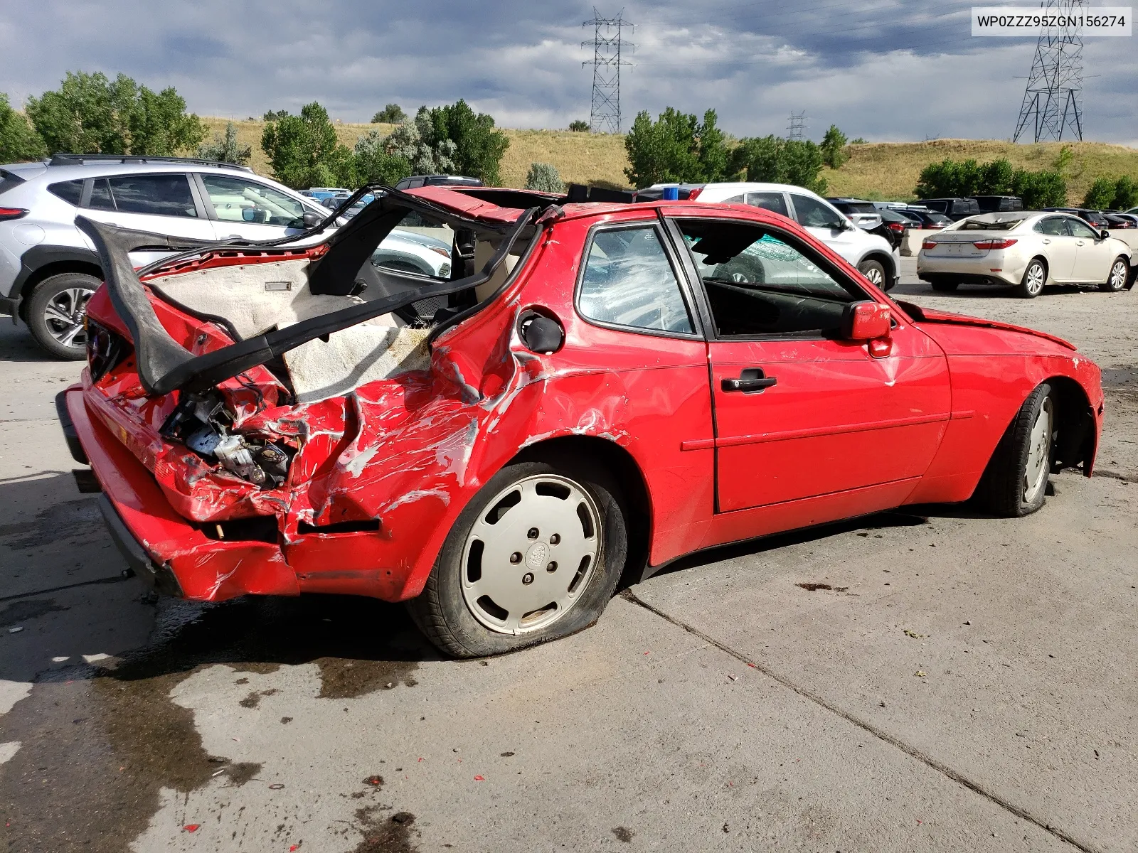 WP0AA0957GN156274 1986 Porsche 944