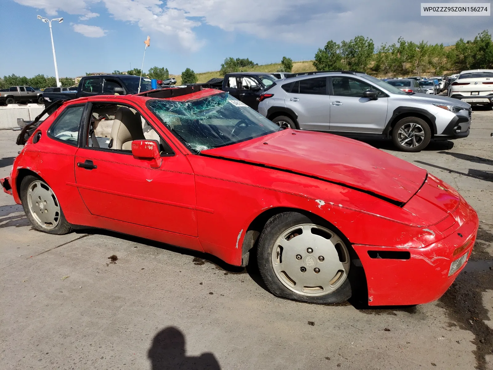 WP0AA0957GN156274 1986 Porsche 944